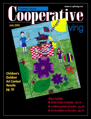 Inside: Cover Story--Kid Art Contest Winners; Down Home--Orange; Food For Thought--SOLs and Graduation, How High the Stakes?; Editorial--Finding the Gaps. 